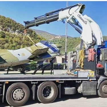 Sollevamento aereo antico - Camion gru