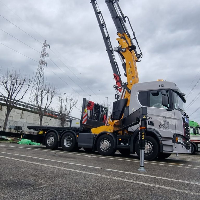 Prove di sollevamento - Braccio gru